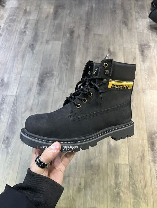 36-45 зимние ботинки CAT Caterpillar Colorado black (NEW IN BOX)