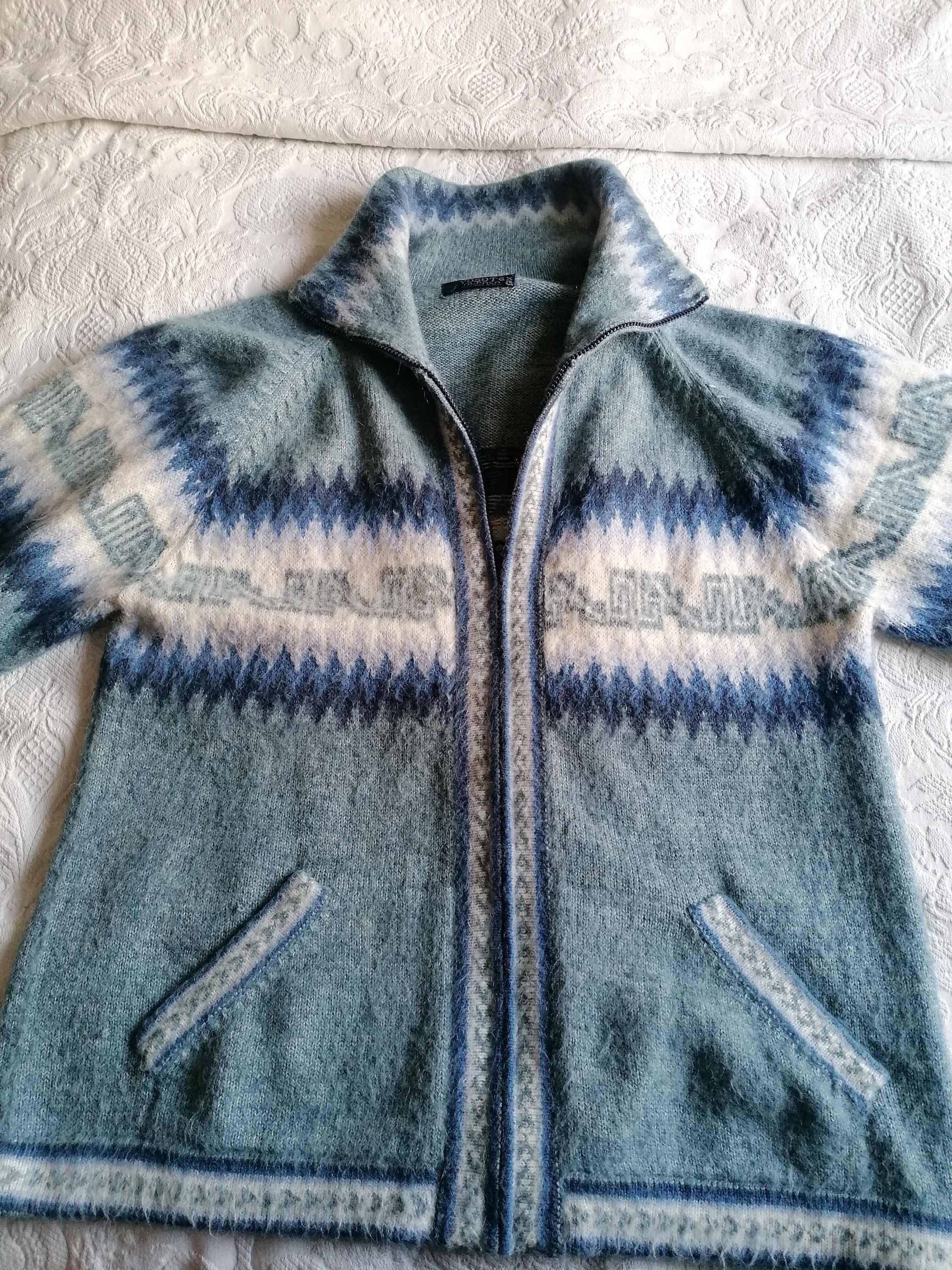 Sweter ze 100% wełny z alpak