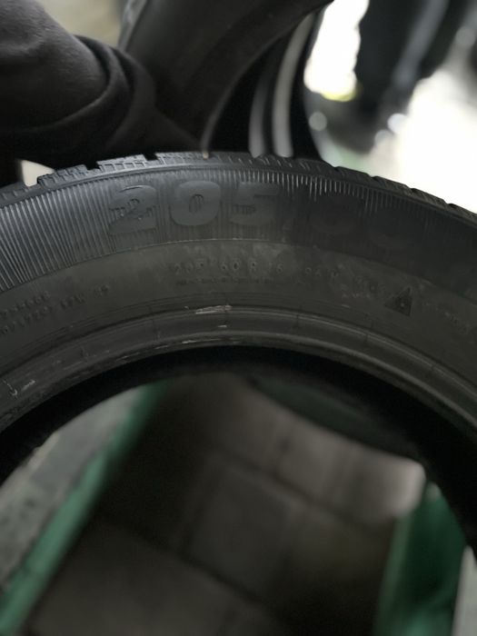 Шини резина 205 60 16 Platin 2шт. 6mm Зима зимові