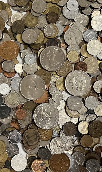 Монети різних країн світу від 2 грн за шт.