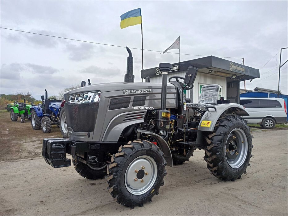 Трактор Скаут XT 244/3-Точка/24к.с./4х4/Доставка-О/Гарний ВИБІР!