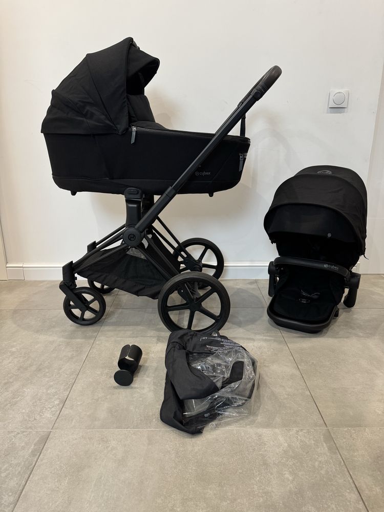 Cybex Priam 4.0 2w1 Black / Black Matt
