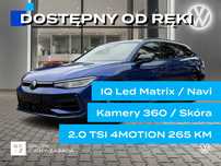 Volkswagen Passat R-Line 2.0 TSI 4MOTION 265 KM DSG 18'' IQ Kamery 360 Skóra OD RĘKI !