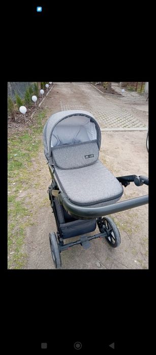 Wózek Adamex 2w1 plus fotelik i baza ISOFIX