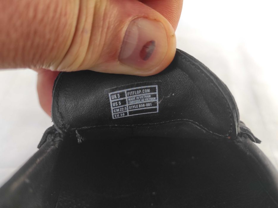 Мокасини кожанние Fitflop anatomicus comfort  р.35-35,5