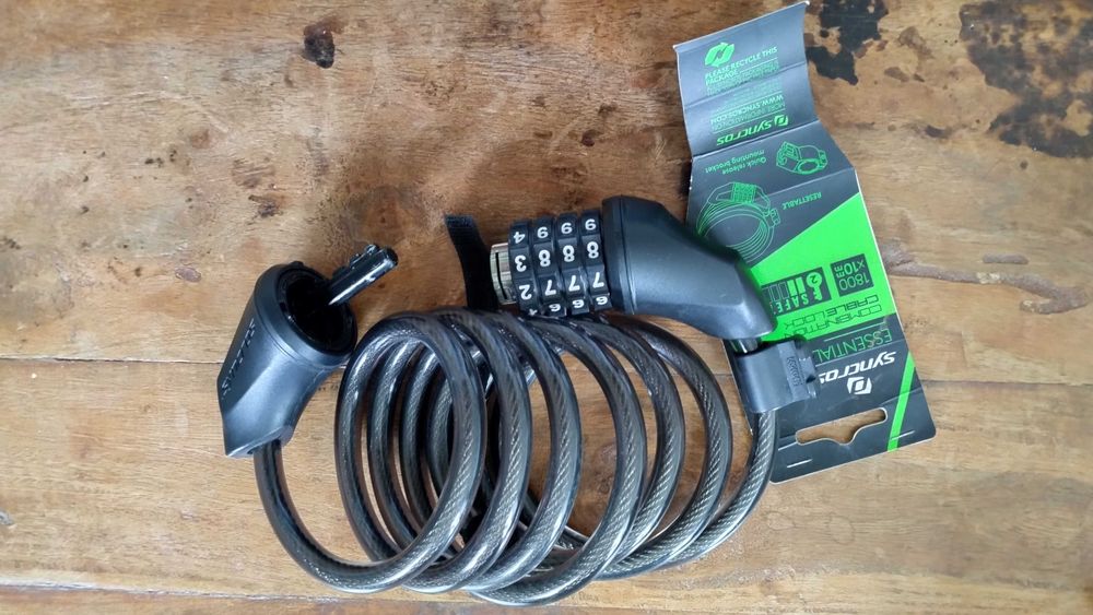 Cadeado para bicicleta ou mota