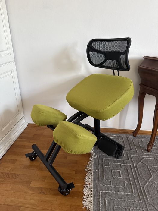Klękosiad klęcznik ergonomiczne krzesło do pracy
