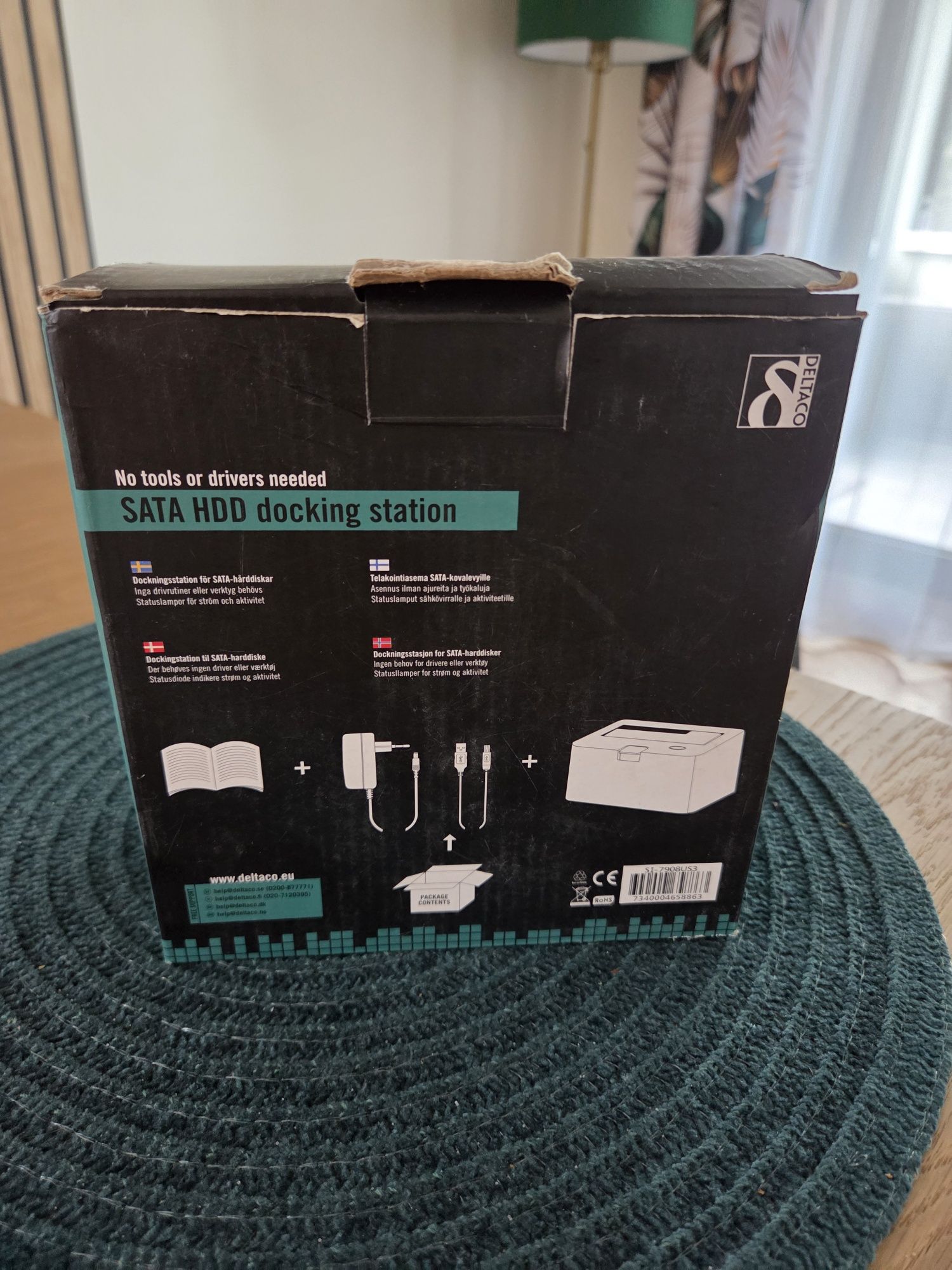 Czytnik Dysków Deltaco SATA Hdd
