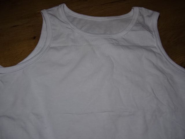 Tu 2 x podkoszulki nowe białe 10-11 l