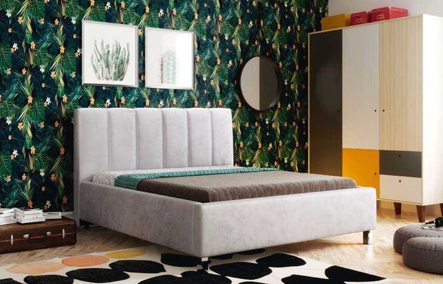 ANNA 140 – łóżko tapicerowane różne kolory DOWÓZ GRATIS - raty!