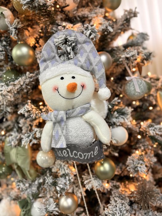 Enfeite Natal Boneco de Neve - como novo