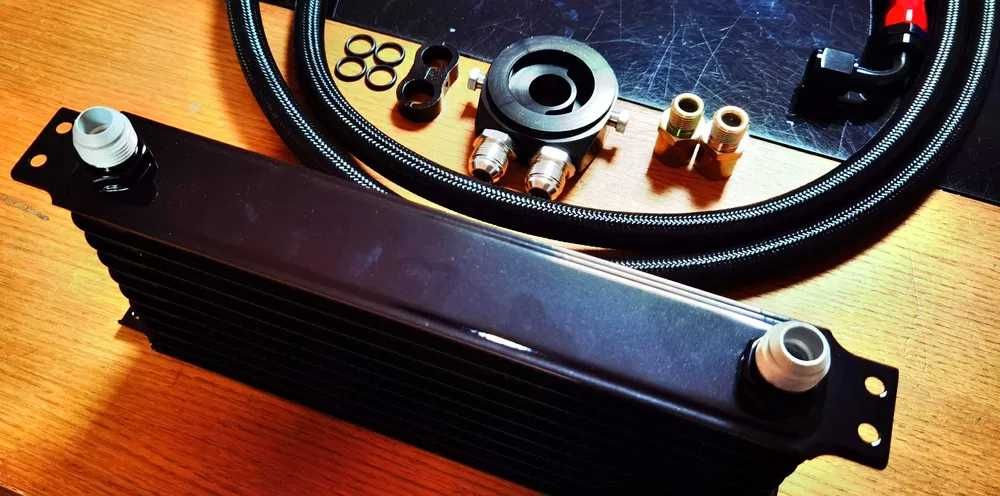 Kit Radiador 10 Linhas Refrigerar óleo motor