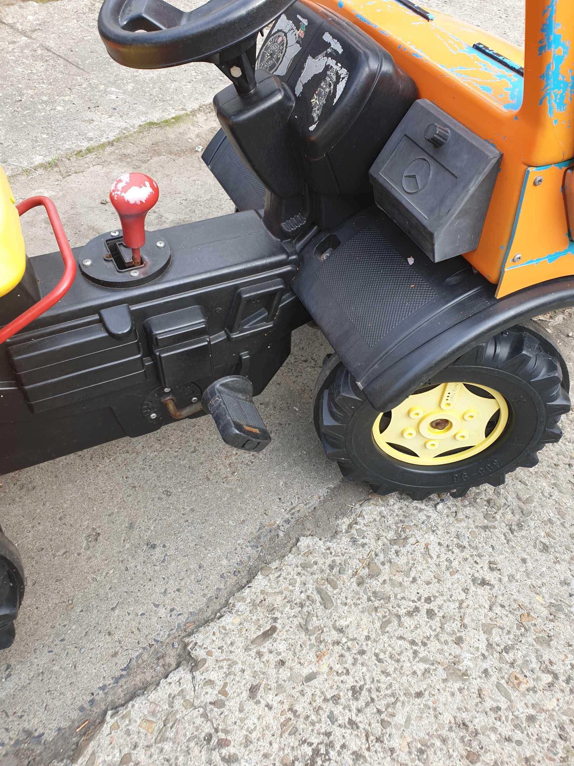 ROLLY TOYS MB UNIMOG pojazd na pedały