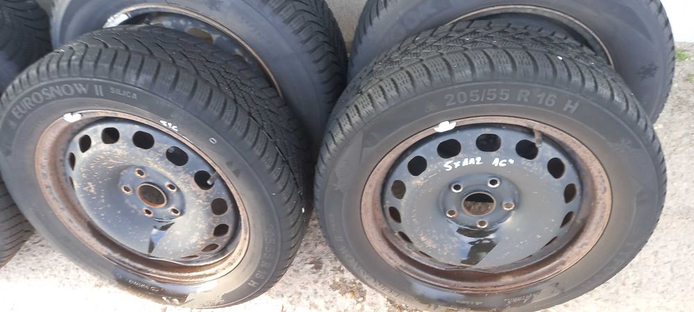 Koła zimowe felgi opony Audi VW 5X112 16" kpl