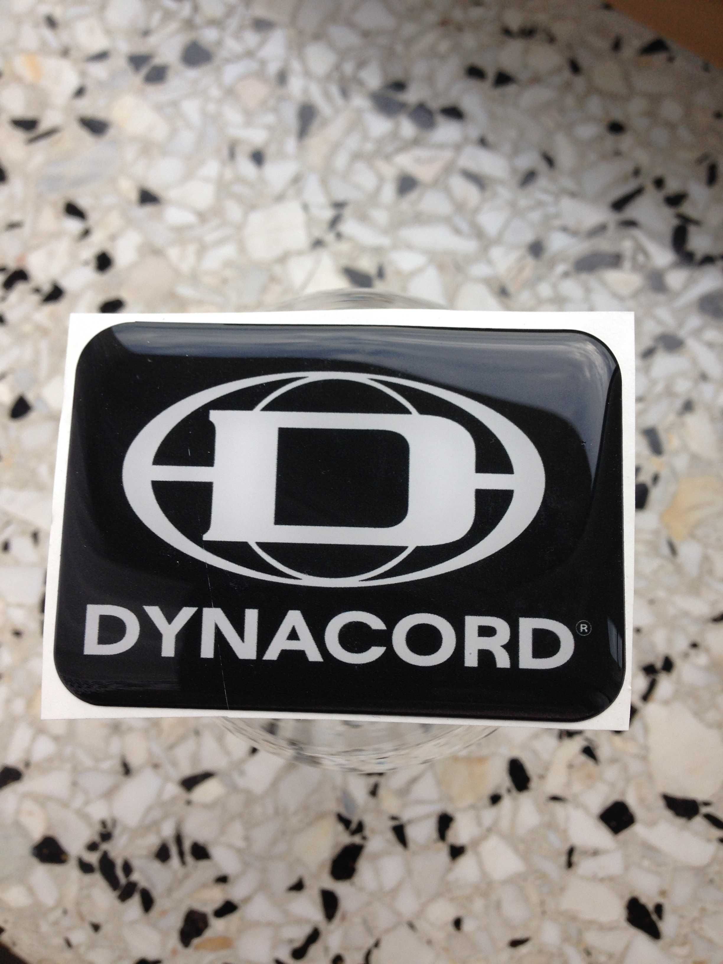 naklejka logo 3d dynacord