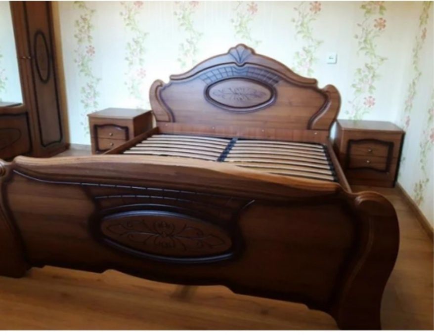 Комплект спальня кровать тумба комод ліжко шкаф шафа