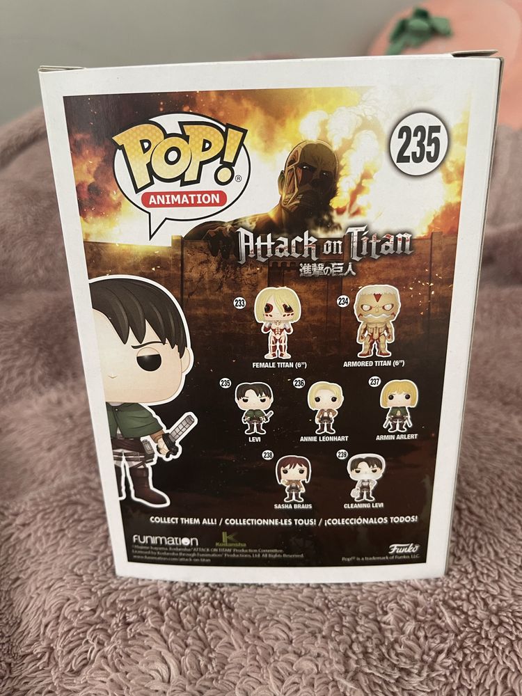 Figurka Funko POP Attack On Titan - Levi 235