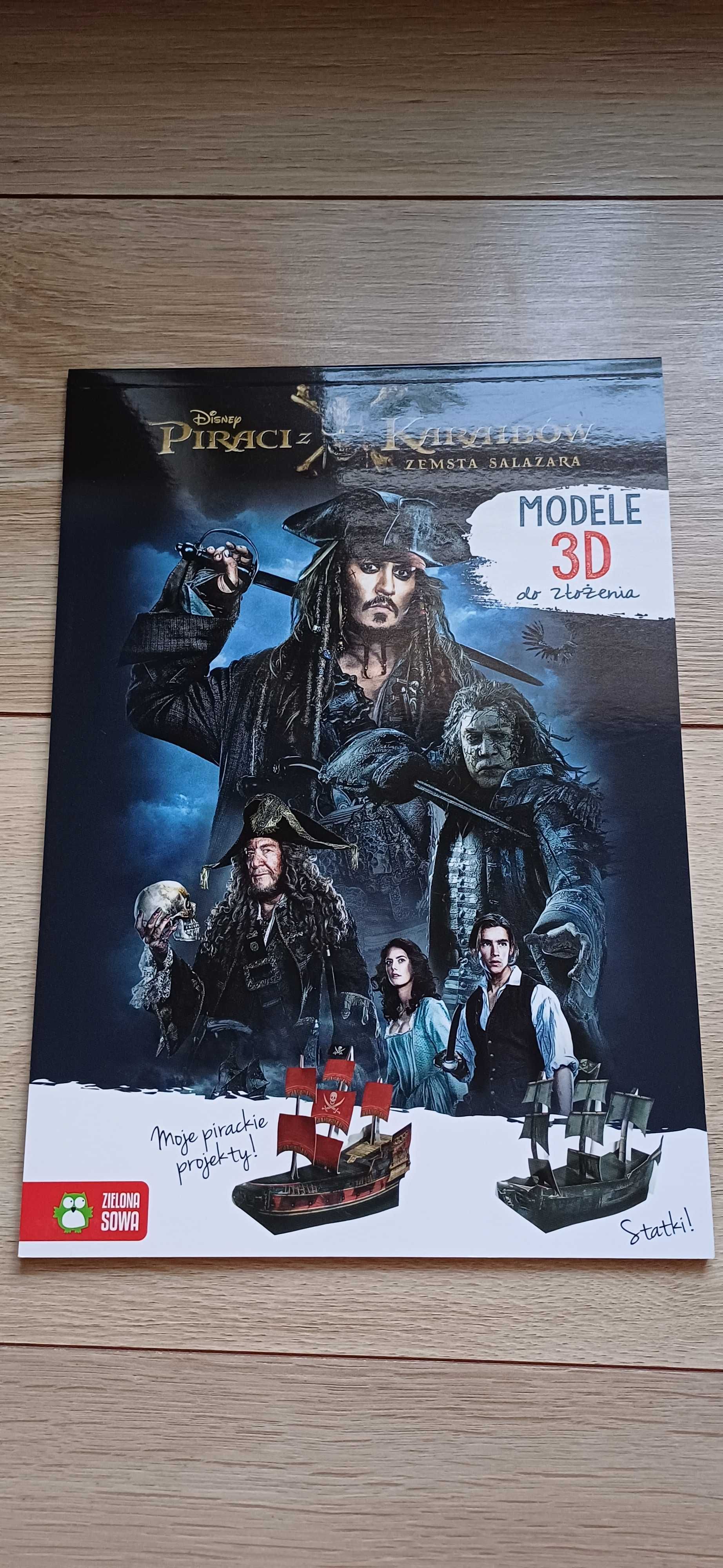 Nowe modele 3d do złożenia Piraci z Karaibów + plan lekcji