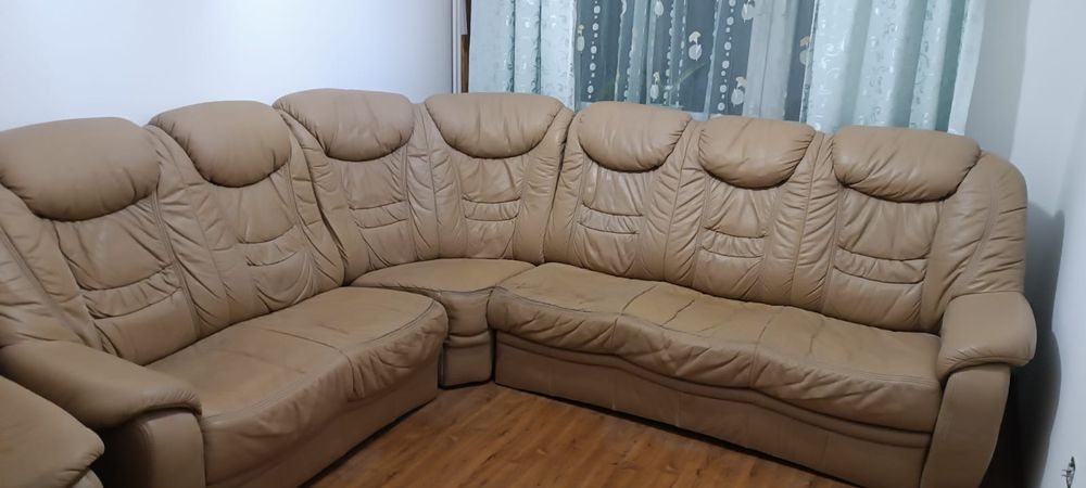 Kanapa narożna i fotel