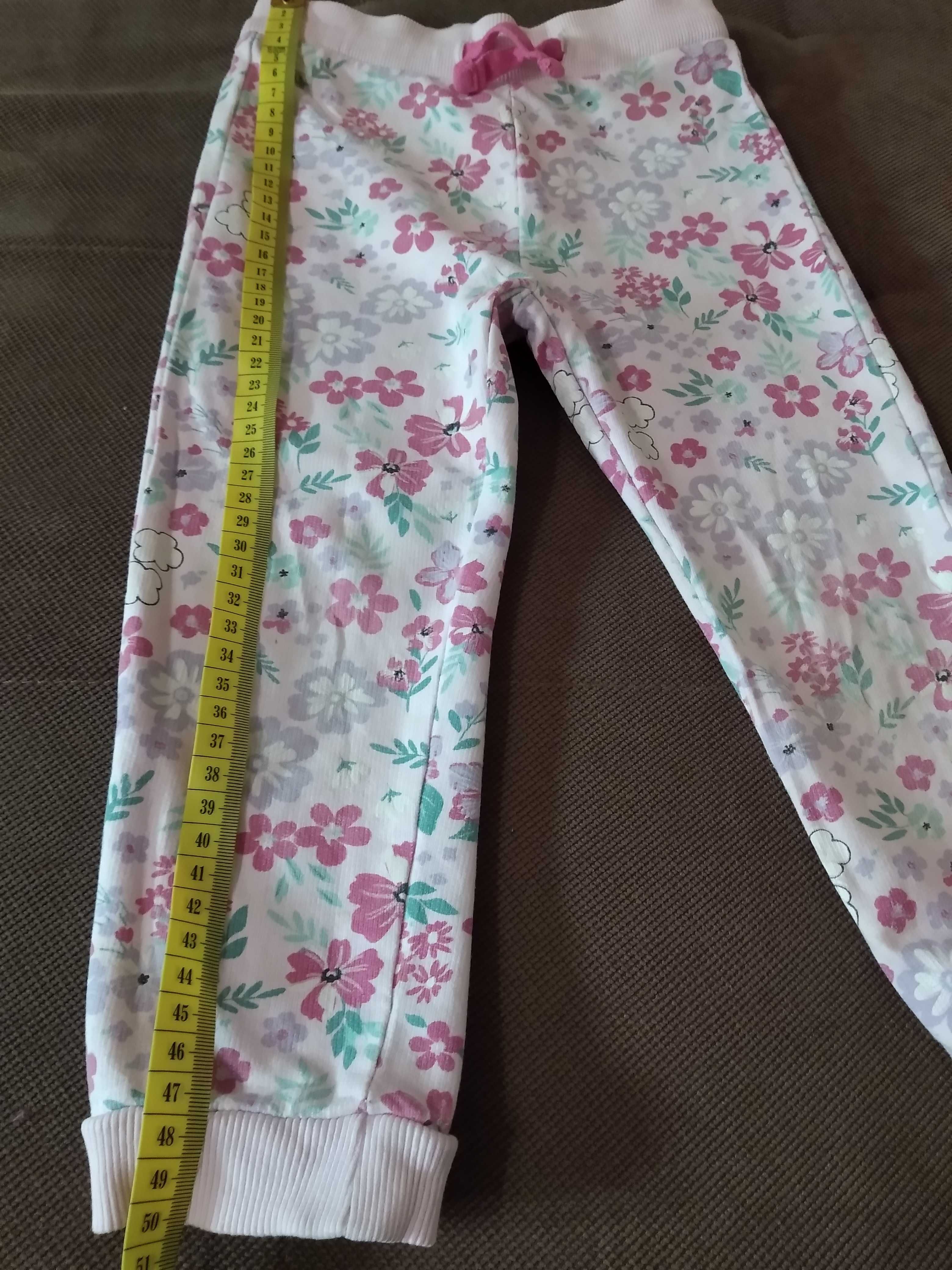 Spodnie dresowe dziewczęce, rozmiar 92