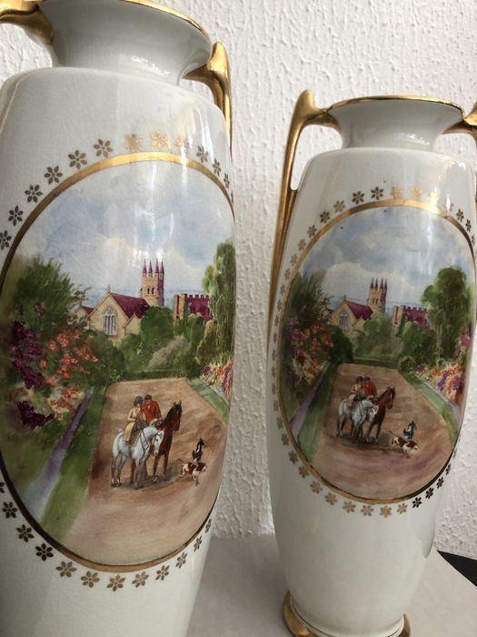 Par de anforas fabrica de Sacavem