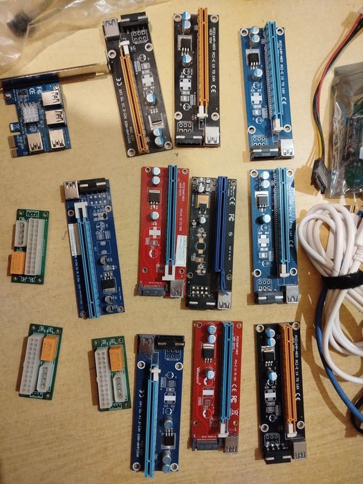 Райзер для відеокарти Riser PCI-Ex x1 to x16