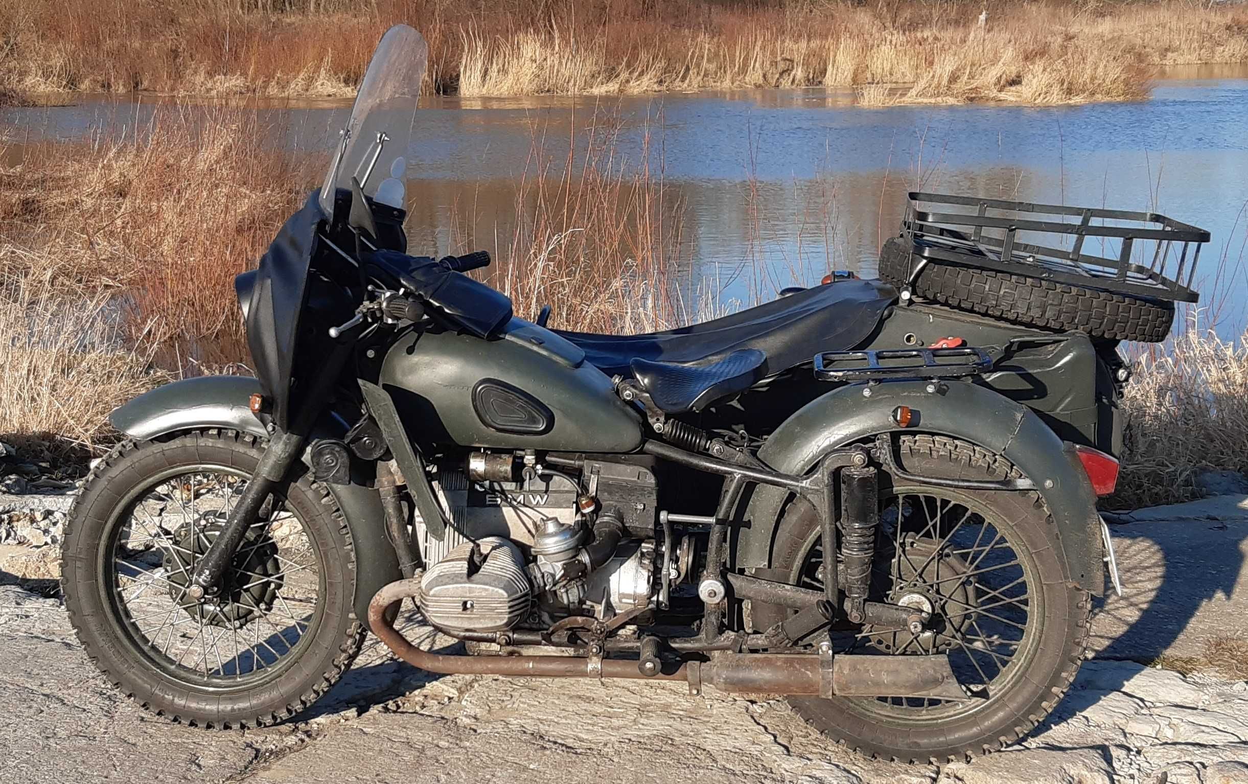 DNIEPR MT 12 silnik BMW R100RT napęd na wózek (ew. zamienię na M72)