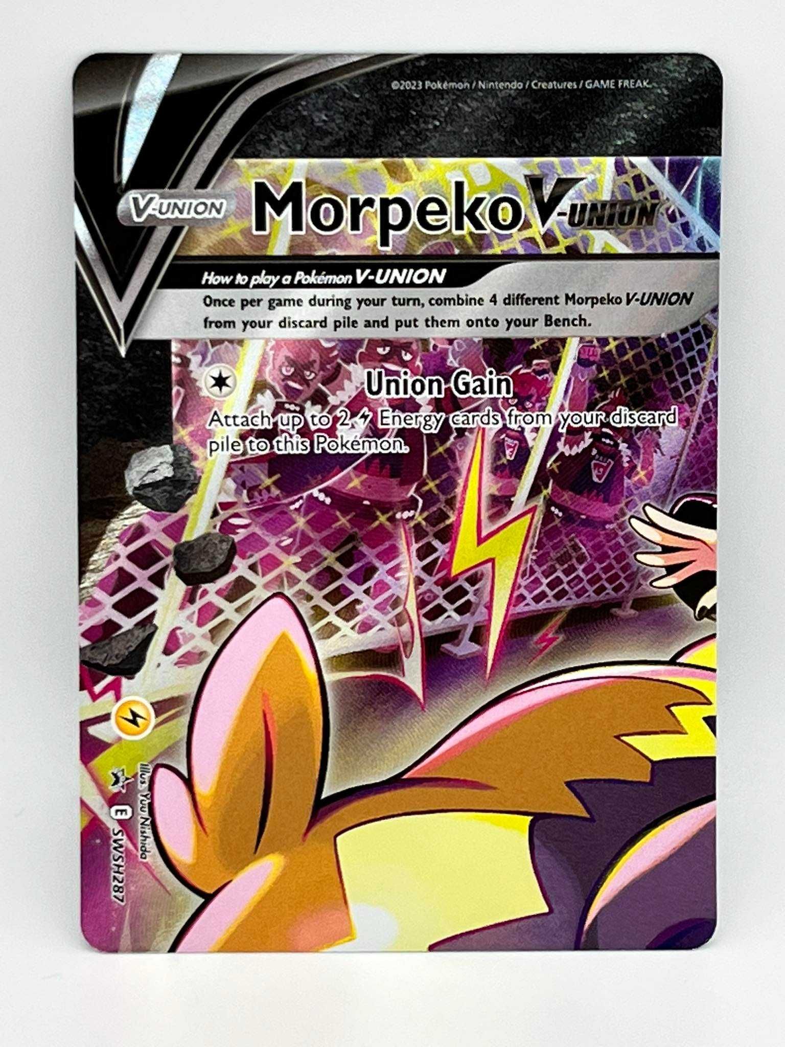 Karty Pokemon (SWSH) Morpeko V-UNION