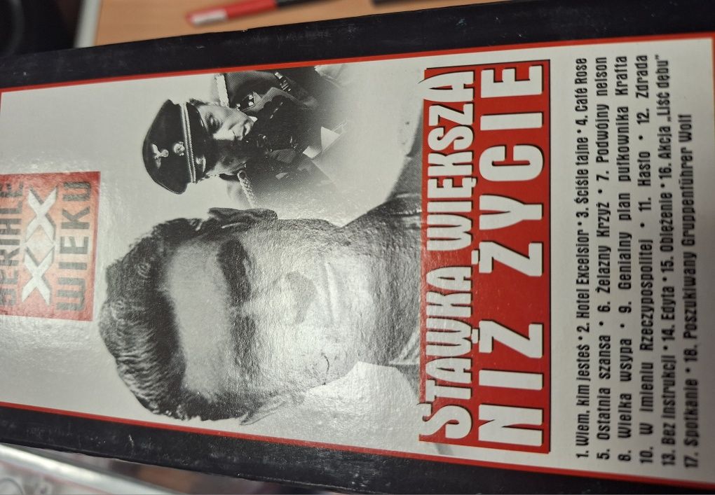 Stawka Większą niż Życie . Kloss. VHS 9 kaset.