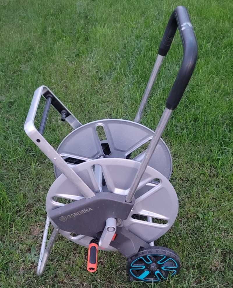 Wózek na wąż ogrodowy GARDENA CleverRoll L Easy stojak bęben 100 m