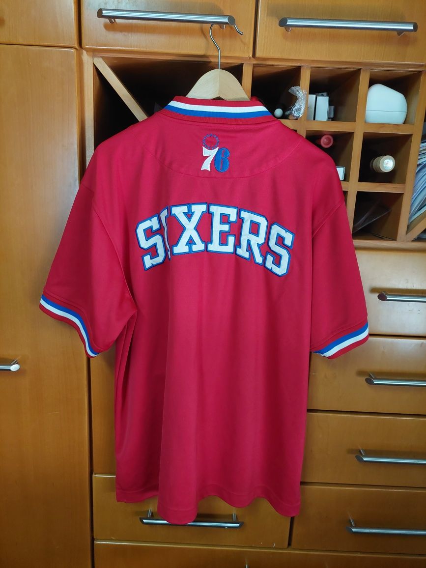 Camisa oversized sixers, L vermelho