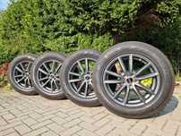 Koła letnie  felgi aluminiowe land rover  19 " 5x120  grafit pirelli