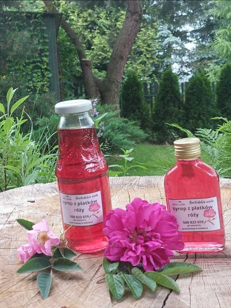 Syrop z płatków róży 330ml