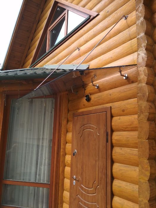 Скляні дашки. Скляні навіси. Дашок зі скла. Стеклянные козырьки.