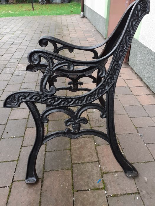 Ławka ogrodowa żeliwo
