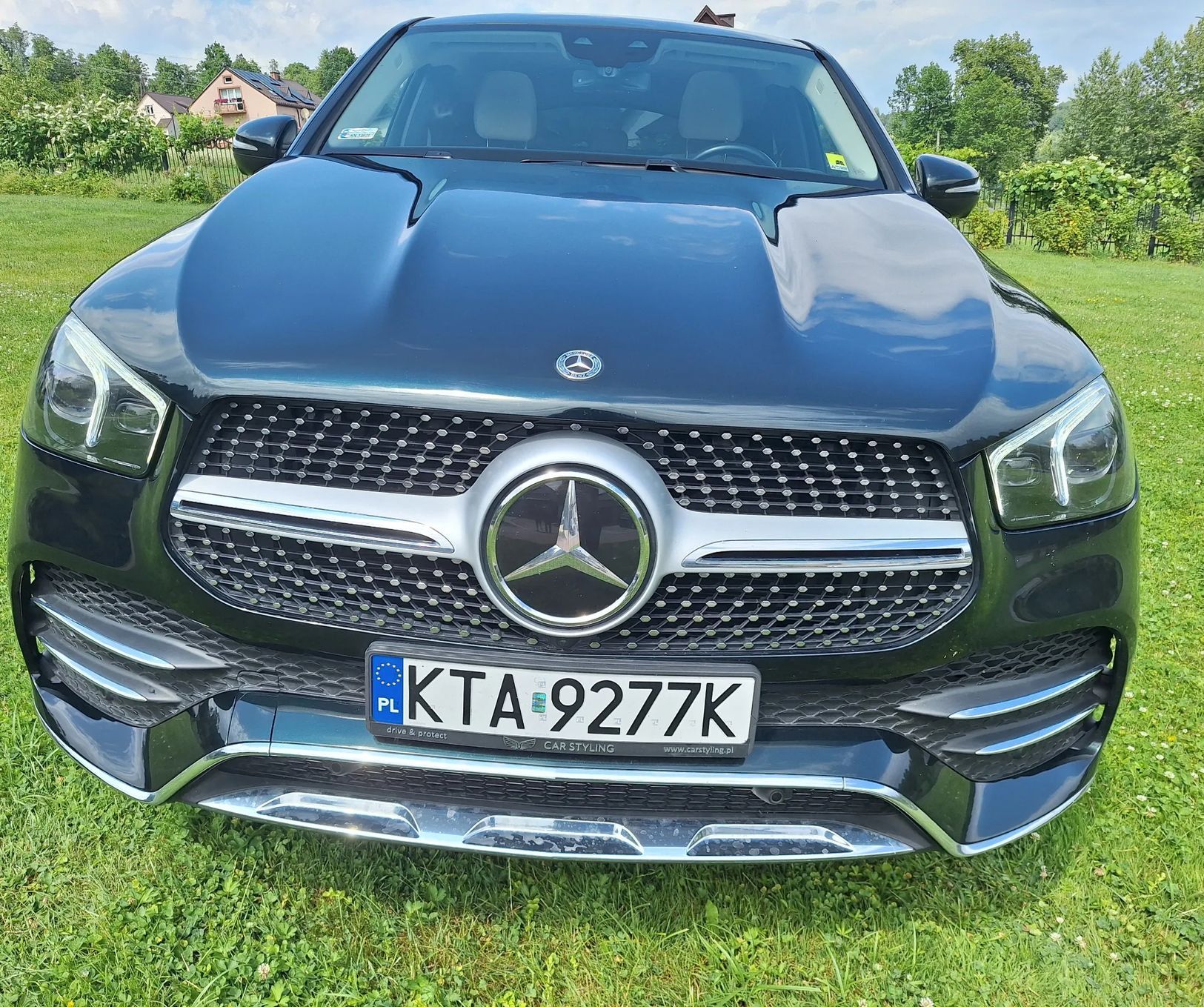Mercedes-Benz GLE 400 D 4-Matic Cupe salon Polska, F-vat