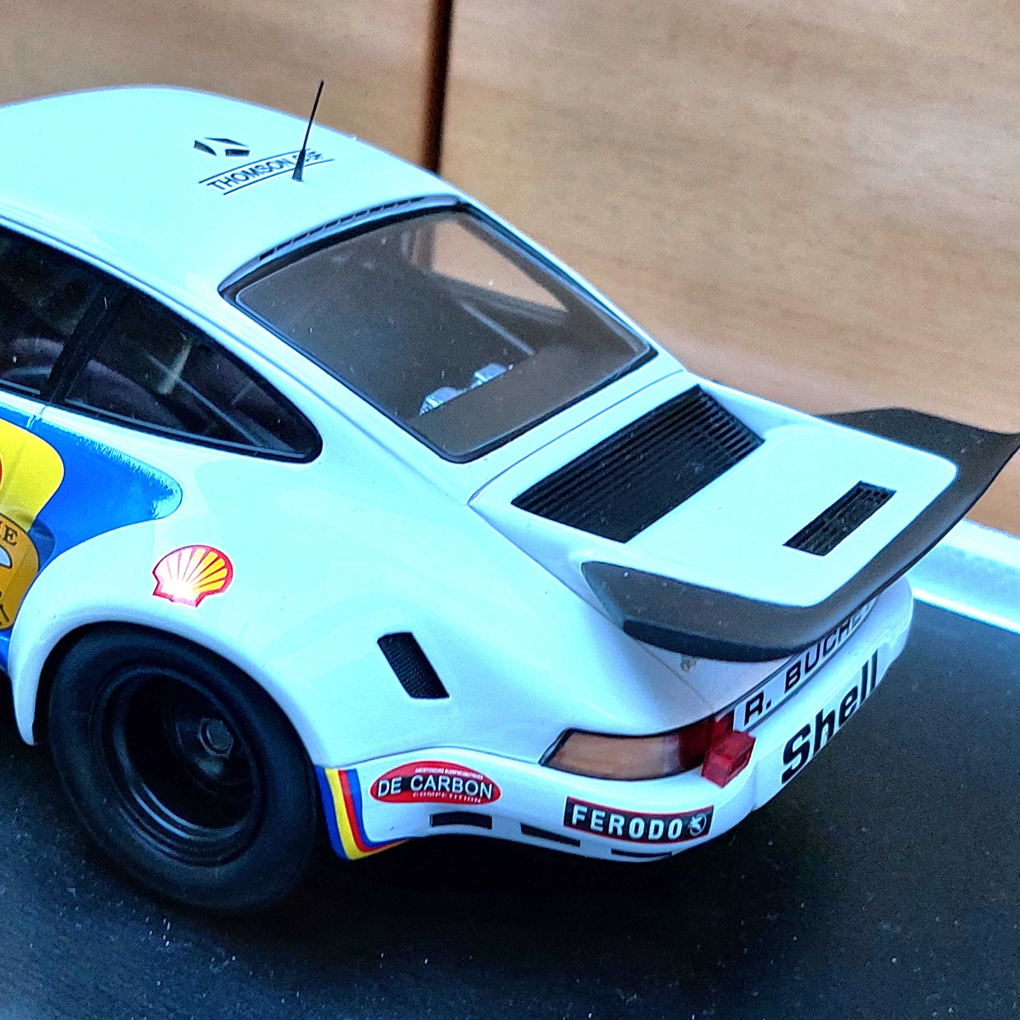 Porsche 911 RSR 3.0 #55 8th SHELL Le Mans 1975 SPARK 1:18