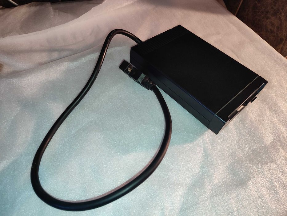 Czarna stacja dyskietek fdd floppy Amiga Commodore cdtv cd-1411