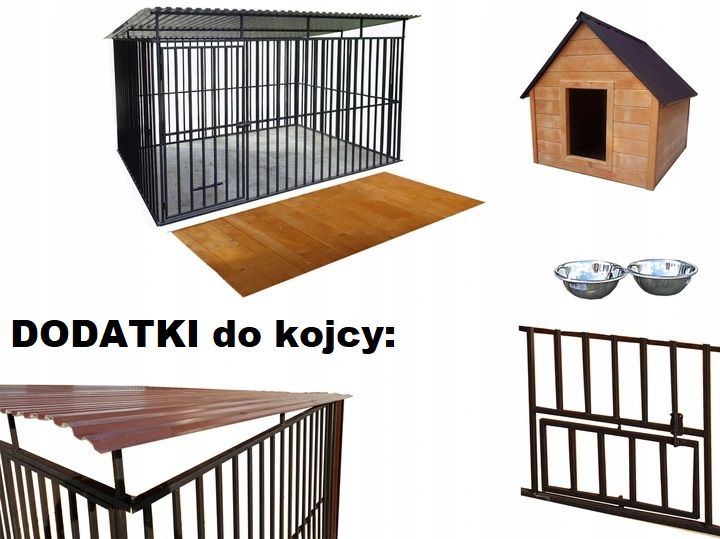 Kojce dla psów KOJEC 3x2 zagroda BOKS klatka CAŁY KRAJ szybki termin