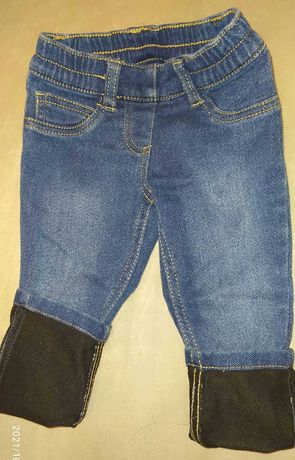 Leginsy jeansowe/ jeginsy  Lupilu