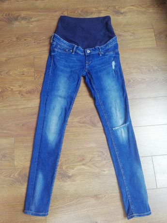 Spodnie ciążowe jeansowe H&M rozmiar 38