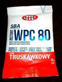 Odżywka białkowa - zestaw - WPC 80 Mlekovita (truskawkowe) - 300g