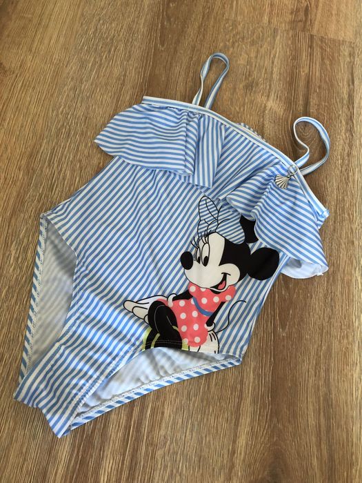 Stroj kąpielowy z Myszka Minnie r. 110/116