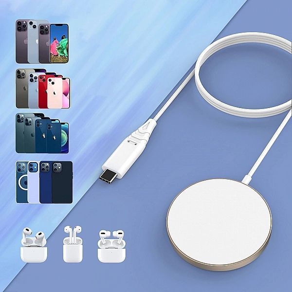 Choetech bezprzewodowa ładowarka magnetyczna 15w MagSafe do iPhone 12/