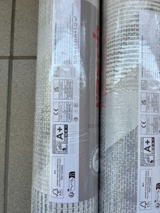 Tapeta x 2 rolki + płyn do usuwania tapet+klej