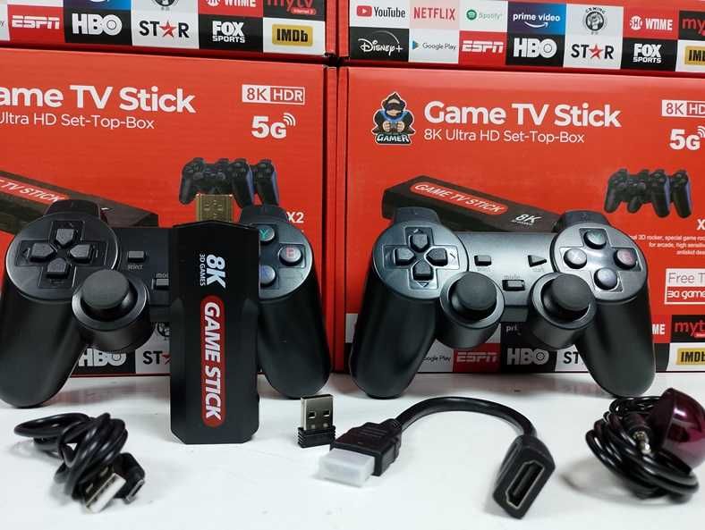 Ігрова ретро приставка + Android TV на 35000 ігор Game TV Плейстейшн 1
