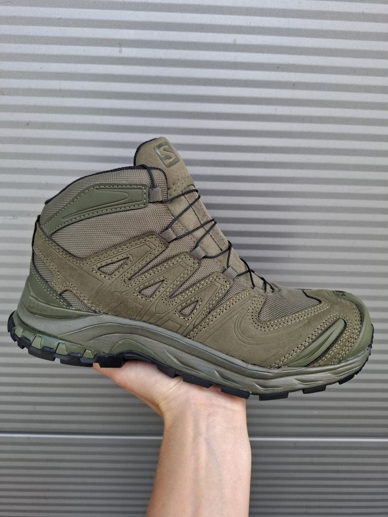 Buty trekkingowe taktyczne Salomon XA Forces Mid EN 40 ⅔ zielone