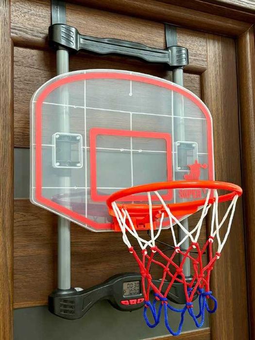 ХІТ! Дитяче баскетбольне кільце настінне з електроним табло MR 1545