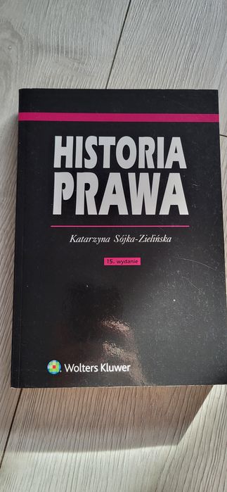 Historia Prawa Katarzyna Sójka-Zielińska