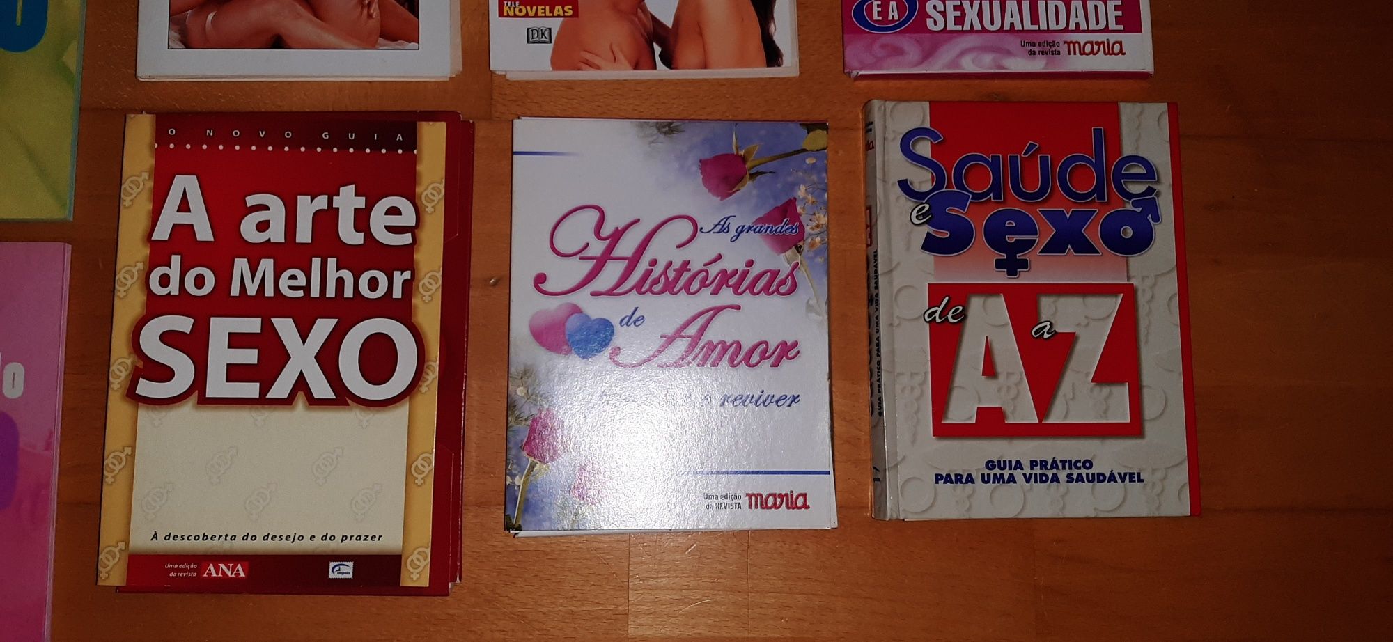 10 coleções completas+2 livros sobre sexo